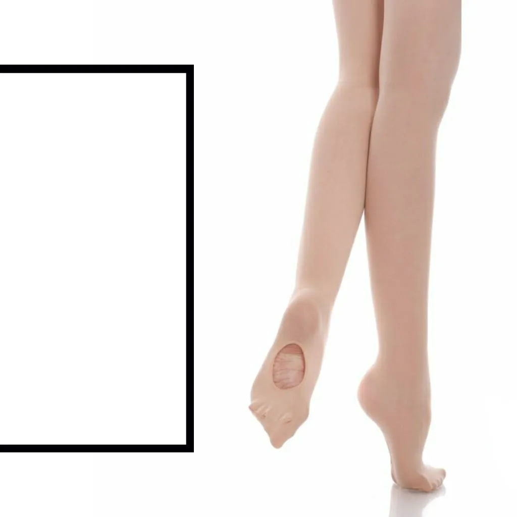 'SILKY' BRAND 60 DENIER CONVERTIBLE BALLET DANCE TIGHTS