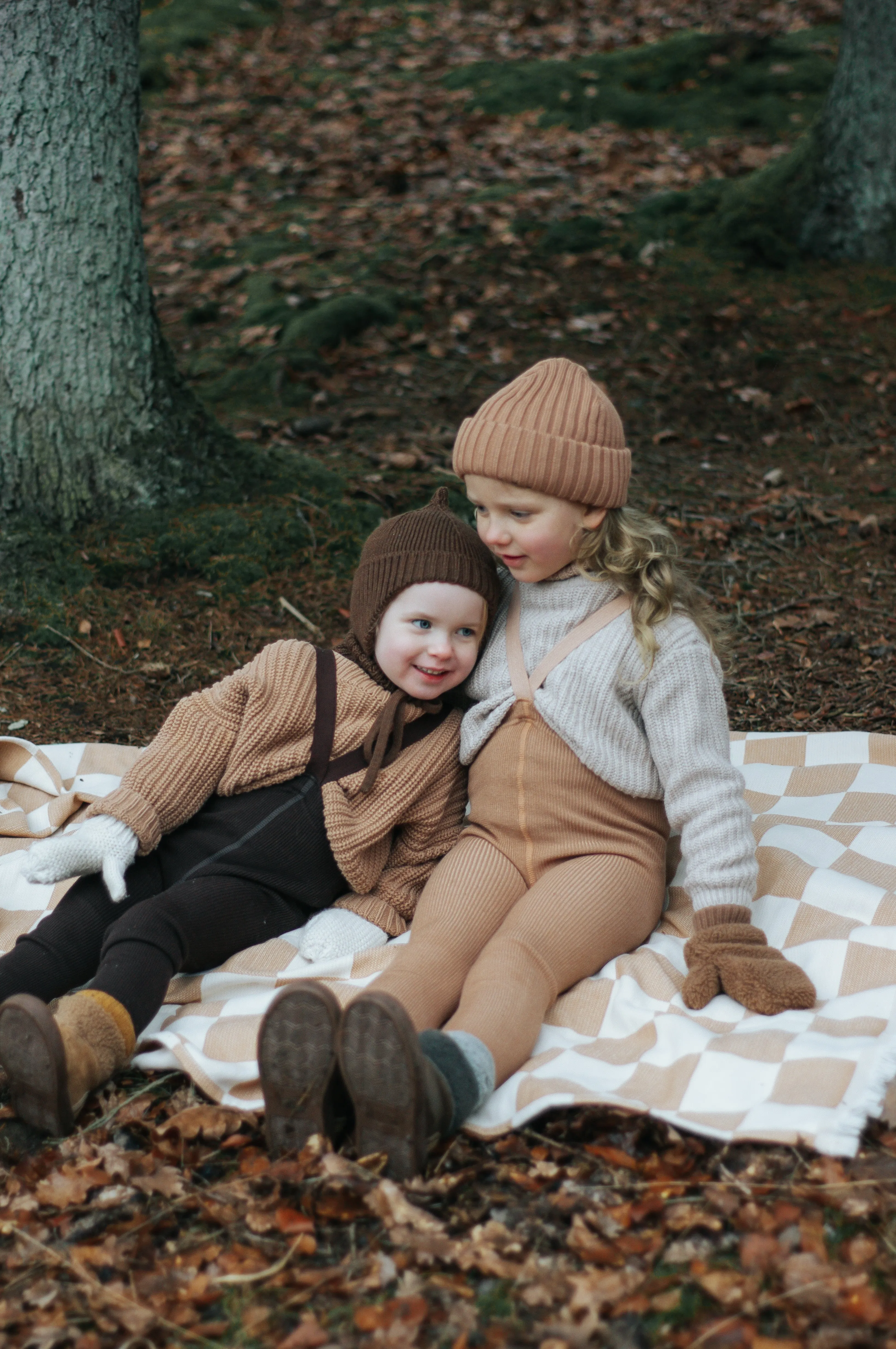 Silly Silas Wooly Footless Wool Tights, Cappucino Brown