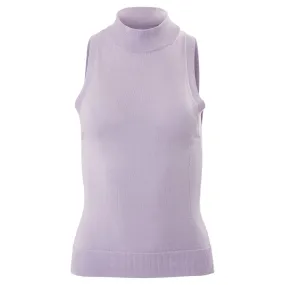 Sleeveless Turtle Neck Knit Top