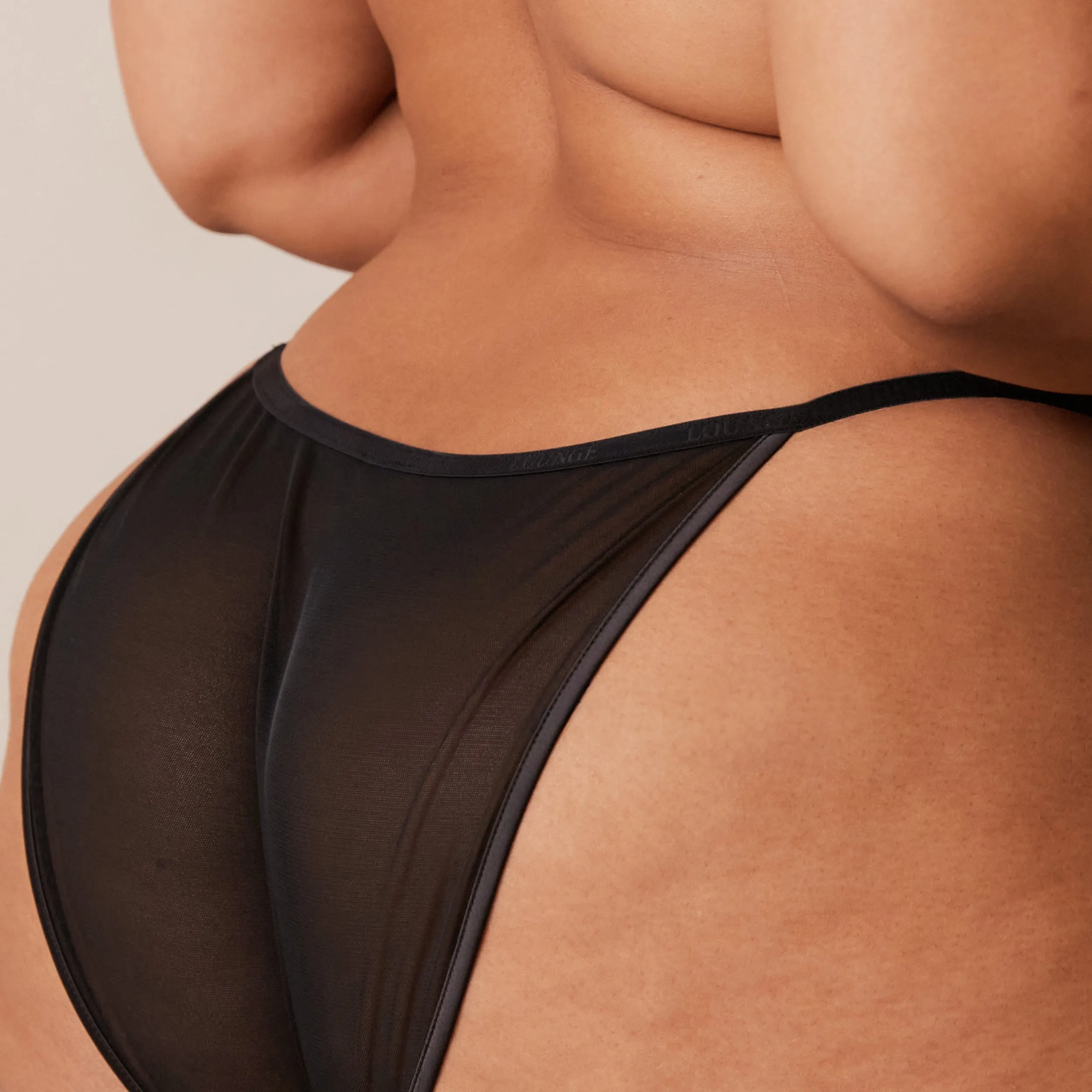 Soft Satin T-shirt Bra  - Black