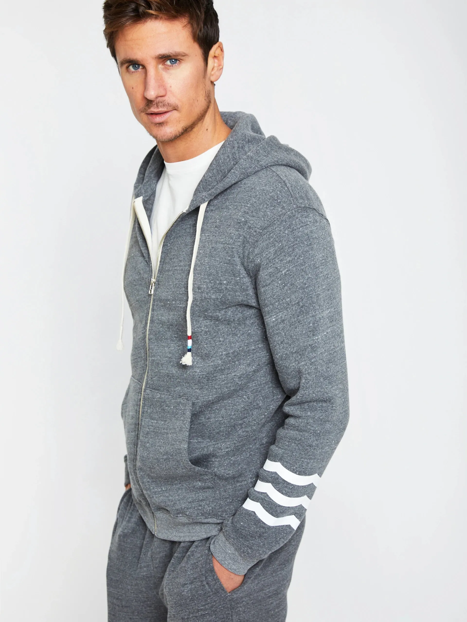 SOL ANGELES MENS ESSENTIAL COASTAL ZIP HOODIE - 3 COLORS