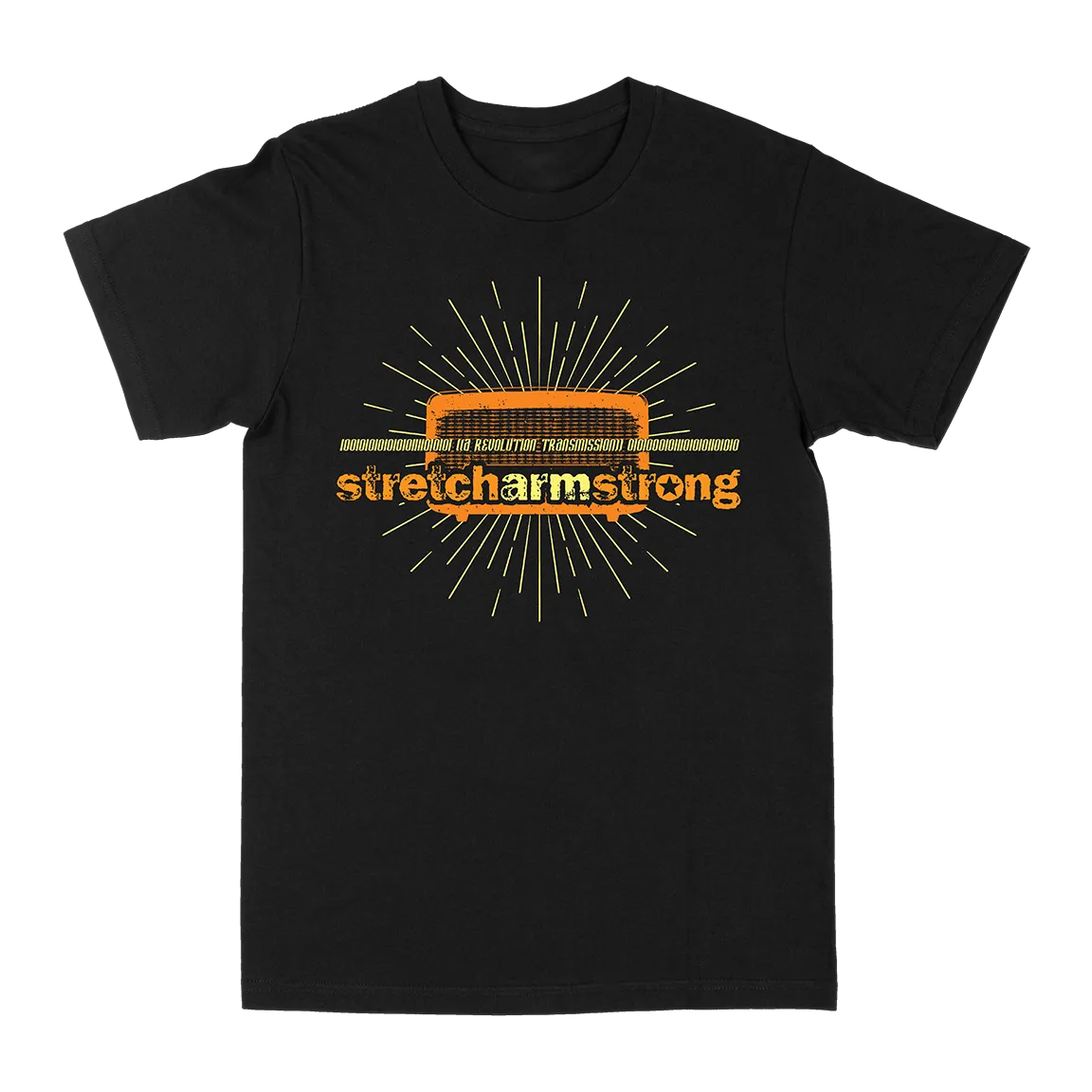 Stretch Arm Strong "Dreams Away" Black T-Shirt