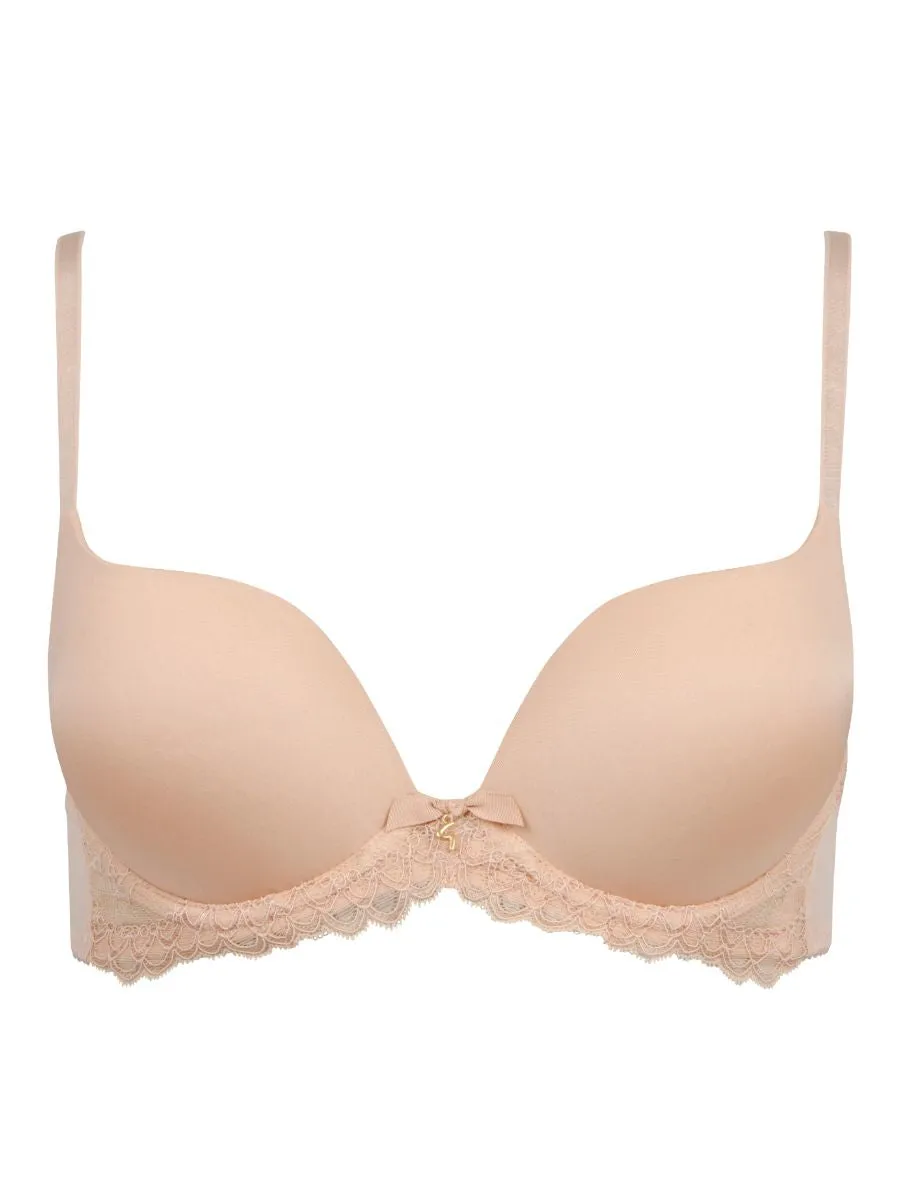Superboost Lace T-Shirt Bra - Nude