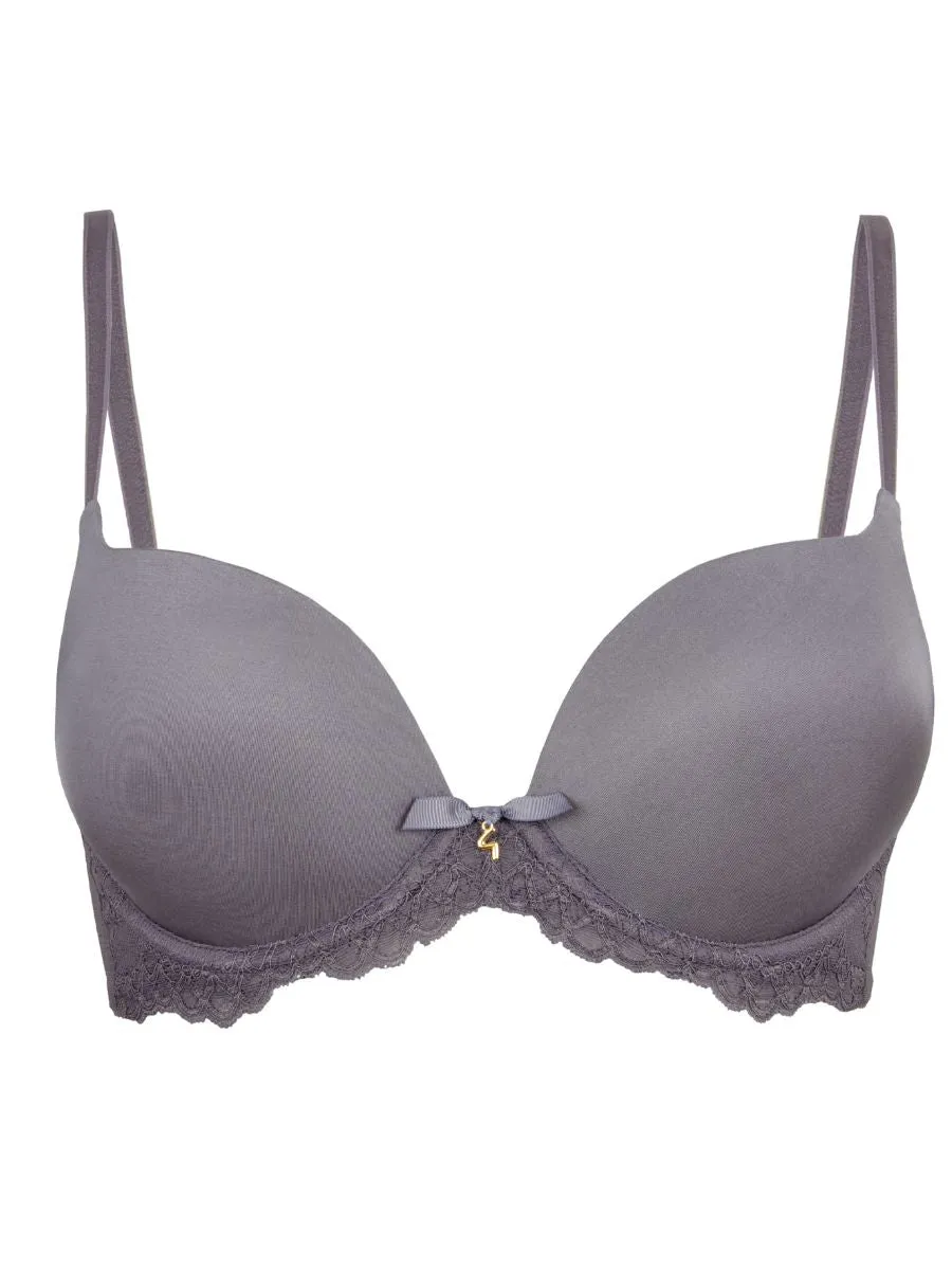 Superboost Lace T-Shirt Bra - Platinum