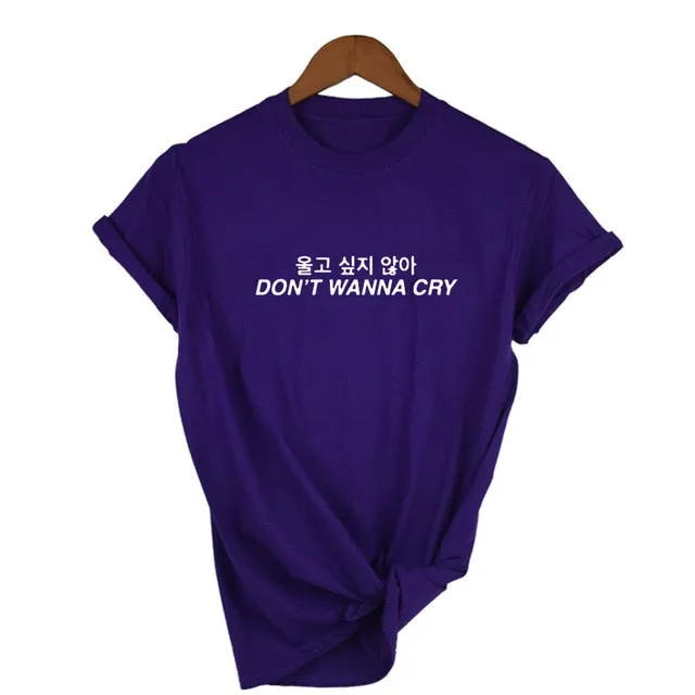 T Shirt Coréen Hangeul