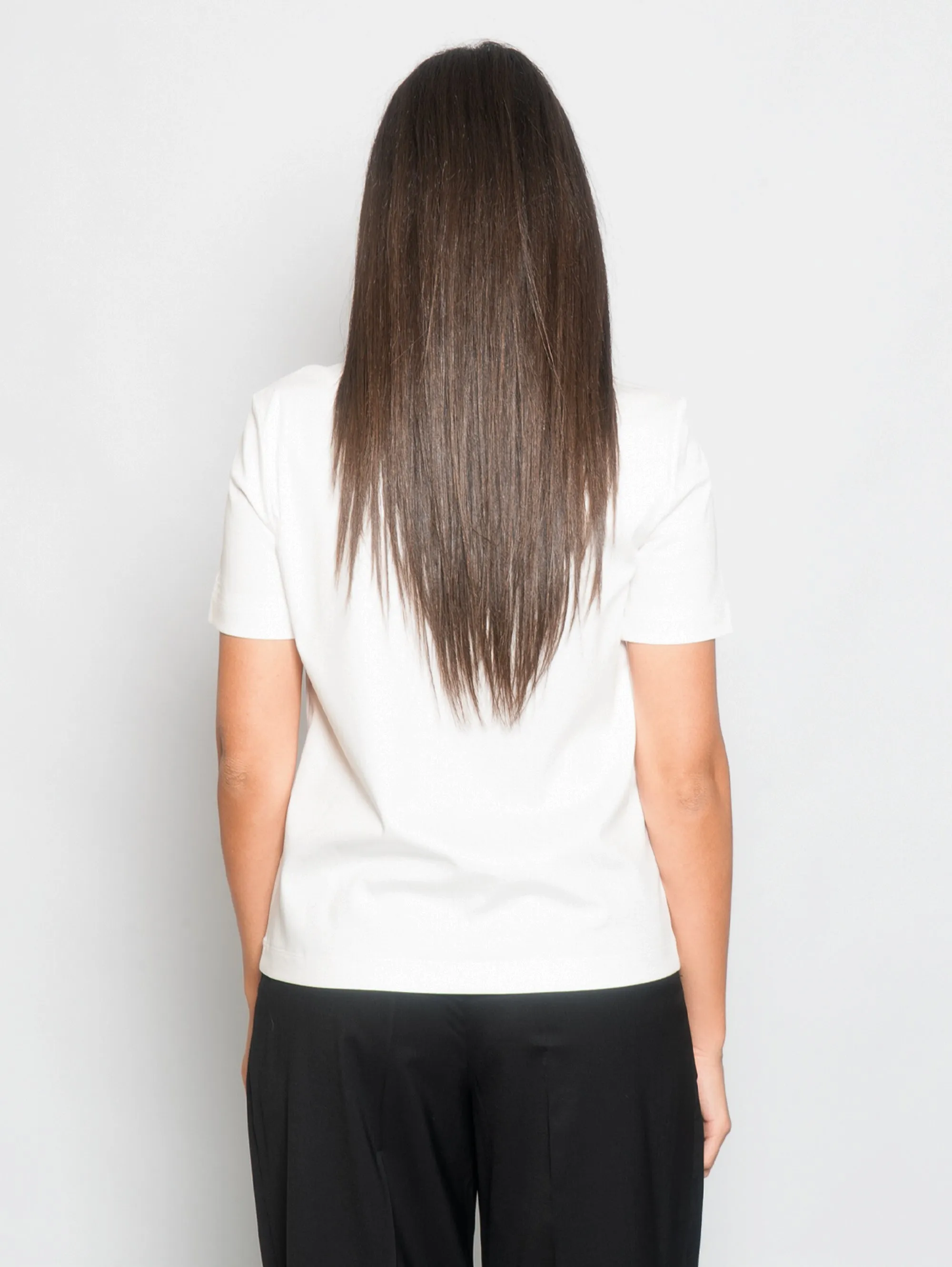 T-shirt Interlock Bianca
