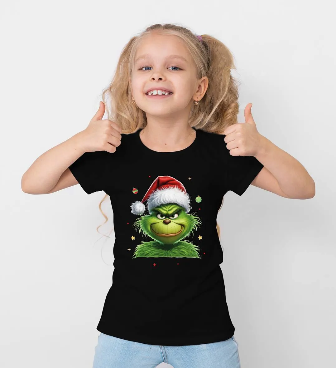 T-Shirt Kinder - Grinch (CS)