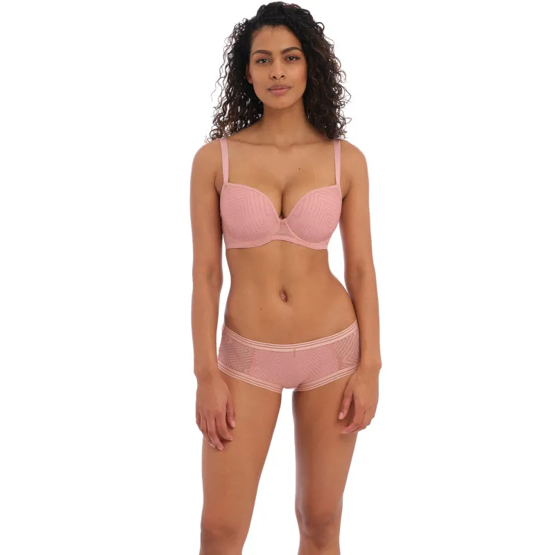 Tailored Plunge T-Shirt Bra Ash Rose Pink - Freya