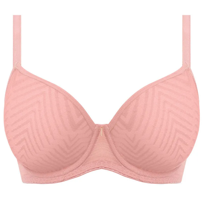Tailored Plunge T-Shirt Bra Ash Rose Pink - Freya