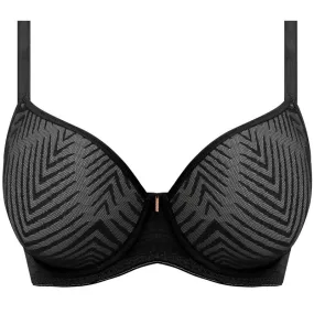 Tailored Plunge T-Shirt Bra Black - Freya