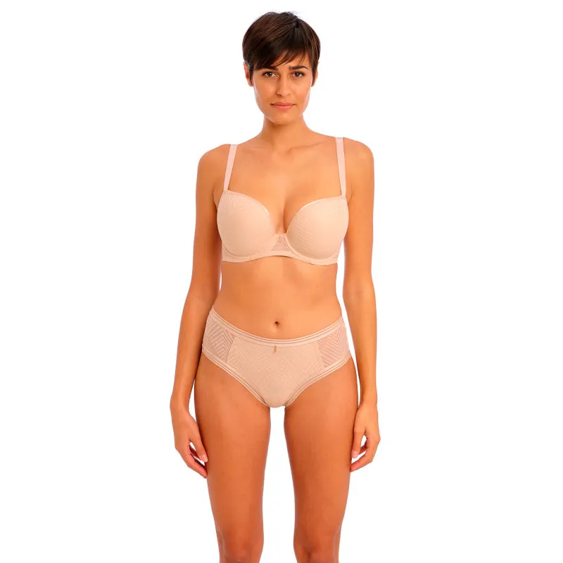 Tailored Plunge T-Shirt Bra Natural Beige Nude - Freya
