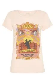 Texas Blue Moon T Shirt Dancin' At The Rodeo Cowgirl Horse Riding Baby Tee Boot Scootin' Cow Ropin' Lone Star Top Small Medium Large And Plus Sizes XL And XXL 2X