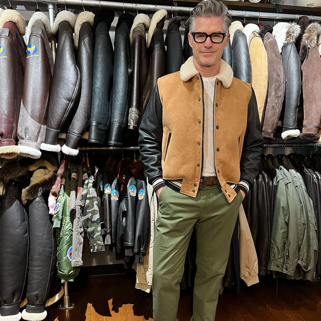 The Pro Shearling Varsity Z21A108