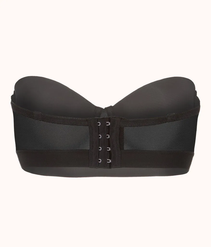 The Smooth Strapless: Jet Black