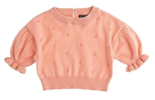 TOCOTO VINTAGE KNIT PEACH TOP