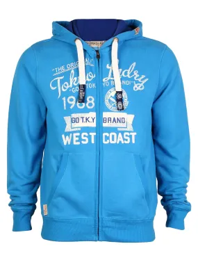 Tokyo Laundry Edvard hoodie in blue