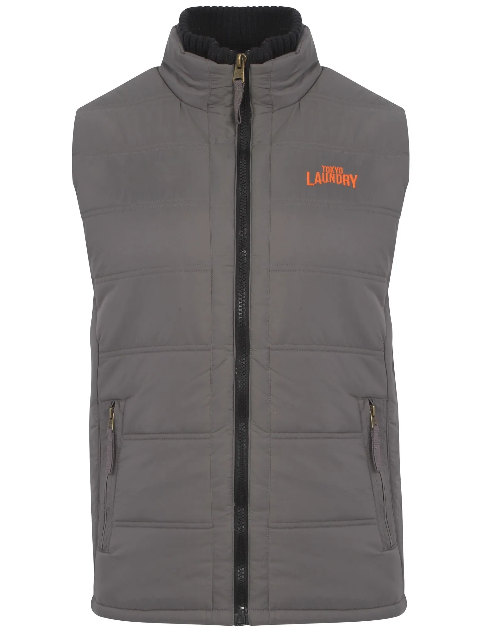 Tokyo Laundry Verbier grey gilet