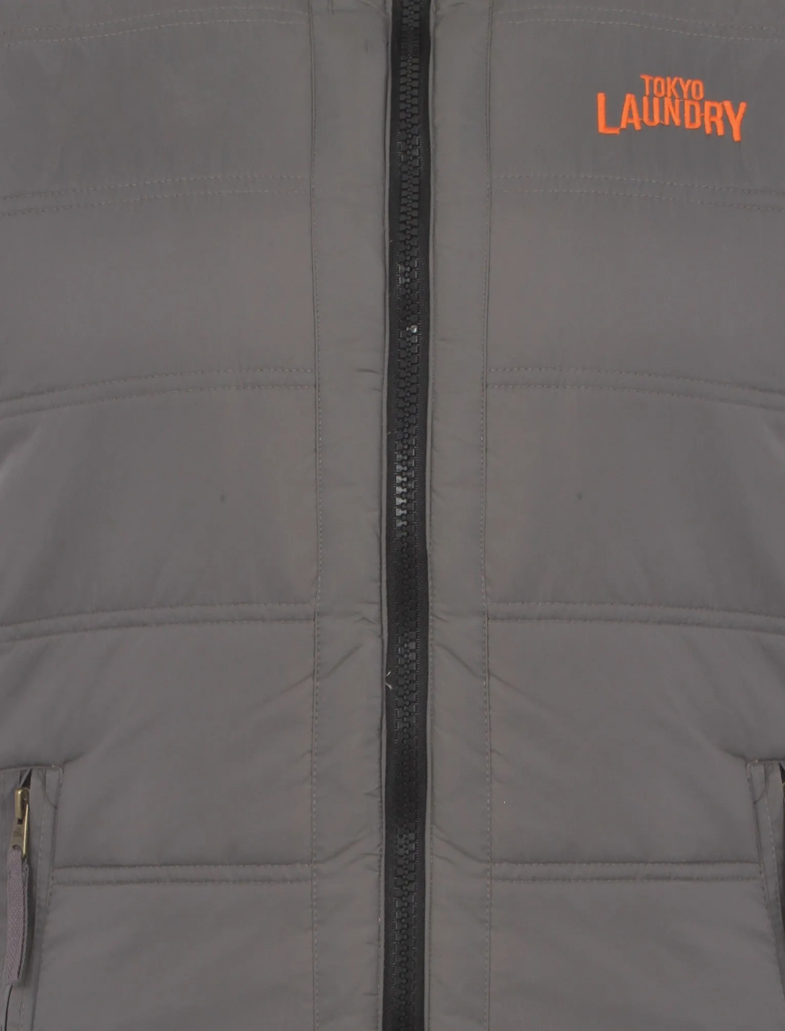 Tokyo Laundry Verbier grey gilet