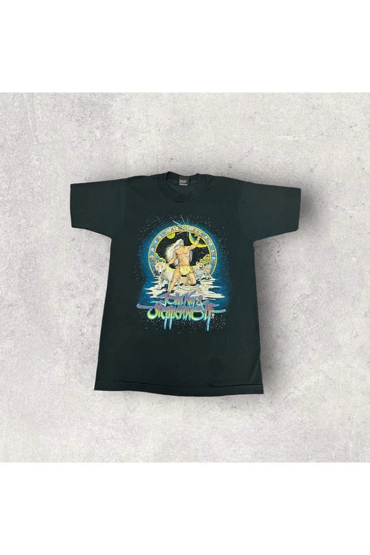 Vintage Best Screen Stars John Kay Steppenwolf Rise and Shine 1990 Tour Tee- M