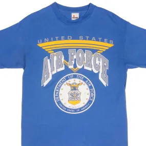 VINTAGE USAF US AIR FORCE TEE SHIRT 1980S SIZE MEDIUM MADE IN USA