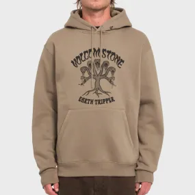 Volcom Mens Watanite Pullover Hoodie - Teak