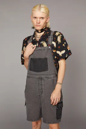 Washed Denim Overall