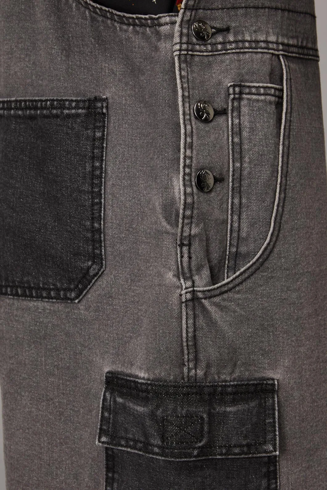 Washed Denim Overall