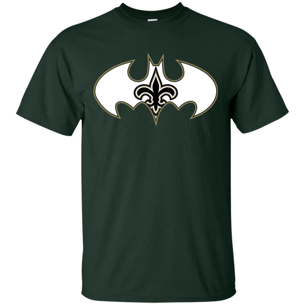 We Are The New Orleans Saints Batman Nfl Mashup Men Cotton T-Shirt