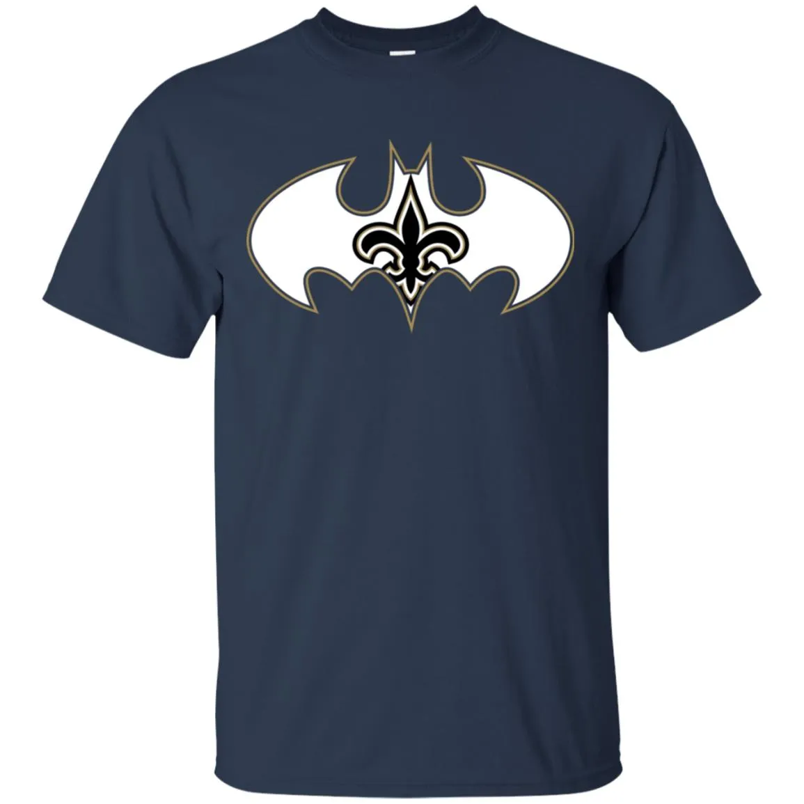 We Are The New Orleans Saints Batman Nfl Mashup Men Cotton T-Shirt