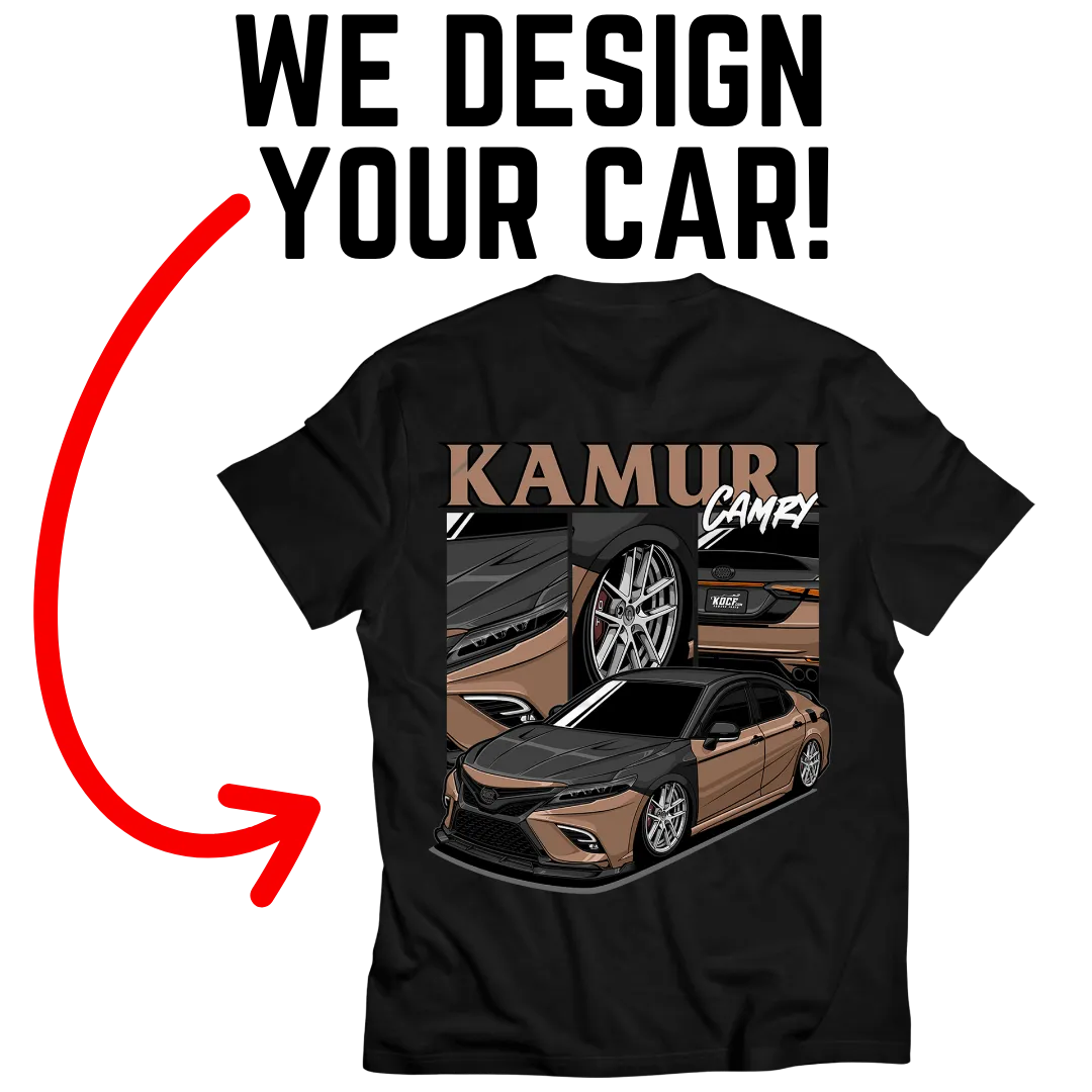 We Make a Design With Your Car Pictures!  Includes 1 T-Shirt or Hoodie!
