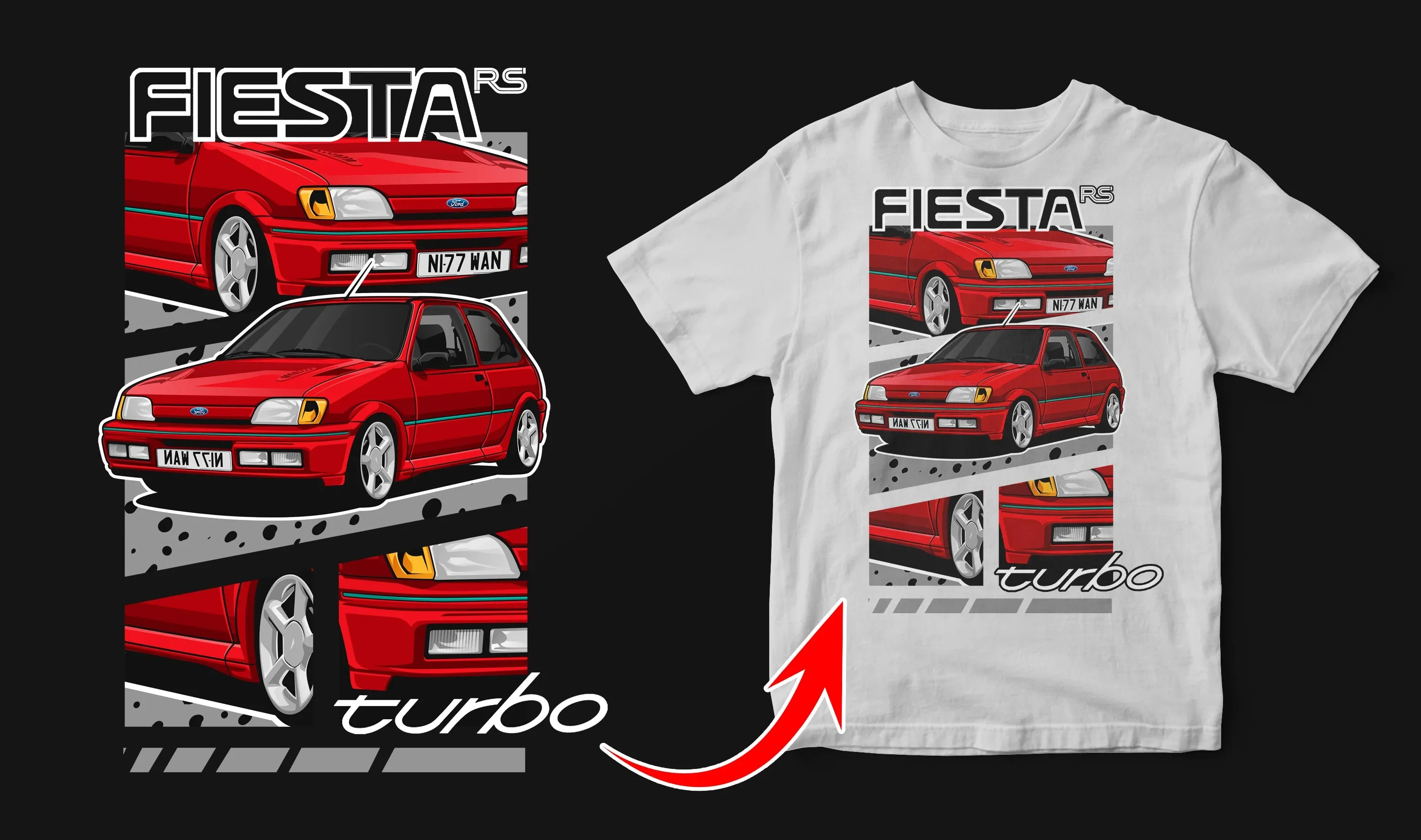 We Make a Design With Your Car Pictures!  Includes 1 T-Shirt or Hoodie!