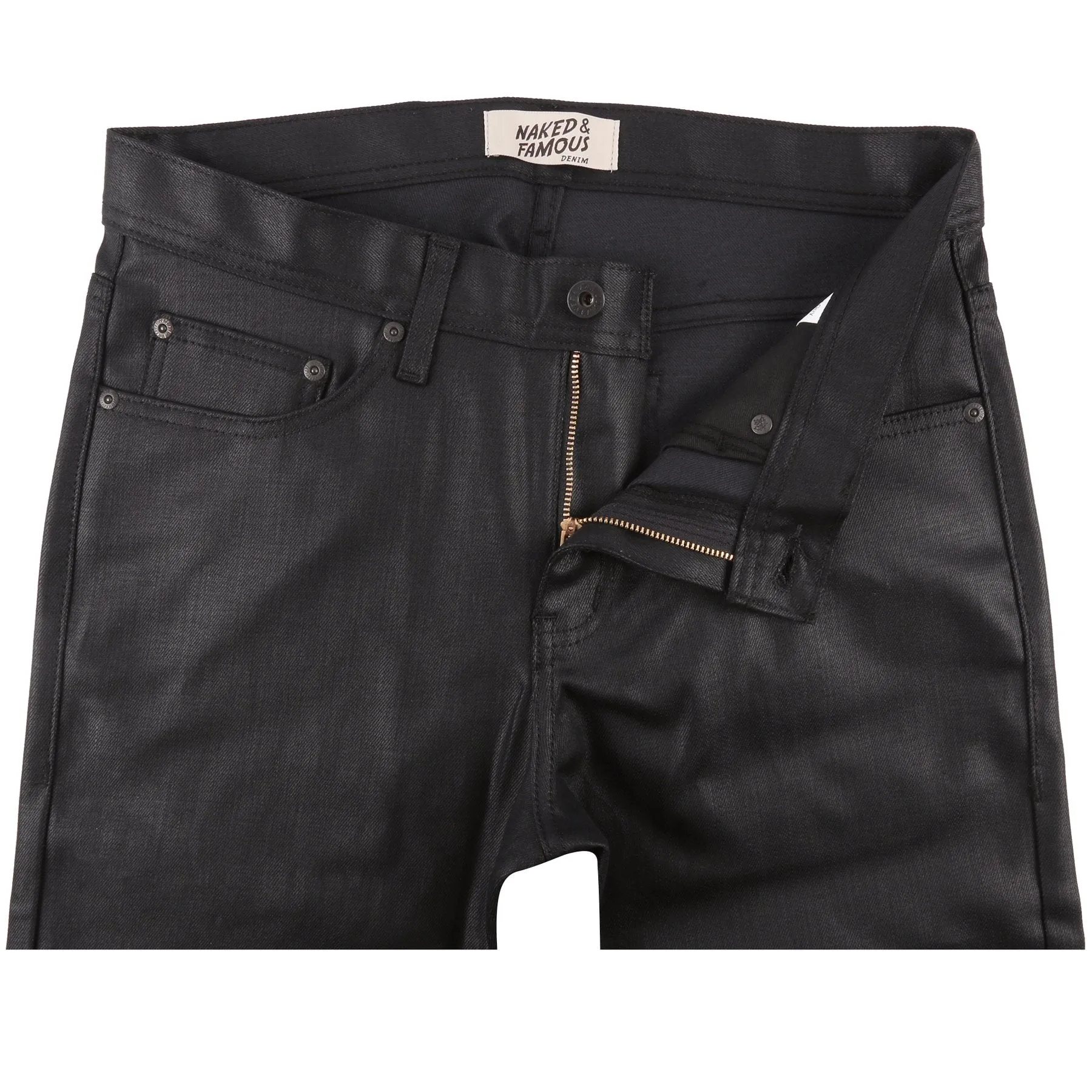 Weird Guy - Wax Coated Black Stretch
