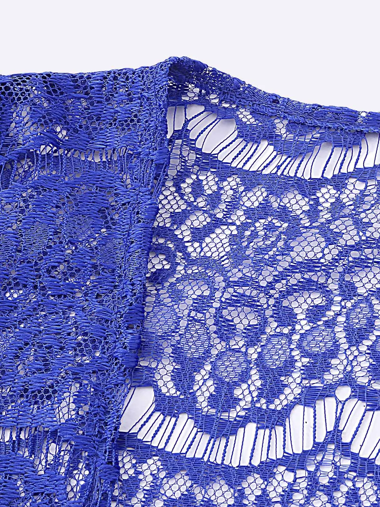 Wholesale Long Sleeve Lace Eyelash Hem Overall