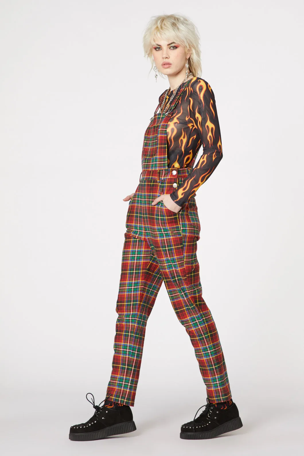 Wichita Tartan Long Overall