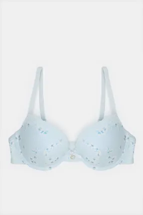 Women Assorted Floral Print T-Shirt Bra Set (Pack of 3)