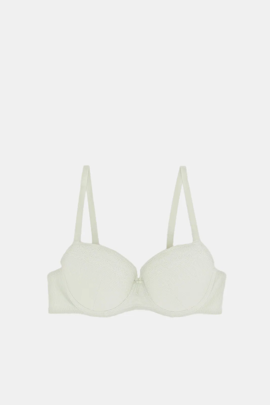 Women Assorted Lace Padded T-Shirt Bra Set (Pack of 3)