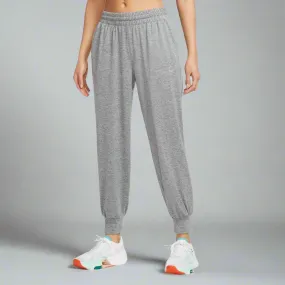 Womens Dri-FIT Mid-Rise 7/8 Knit Joggers - Smoke Grey