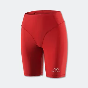 Womens DV   NB 7" Pocketed Half Tights - Goji Red