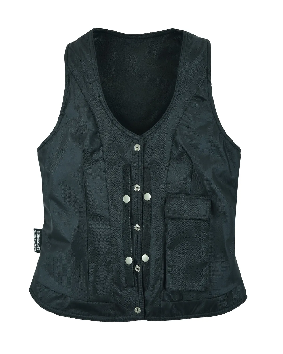 Women's Premium Naked Goat Skin Vest